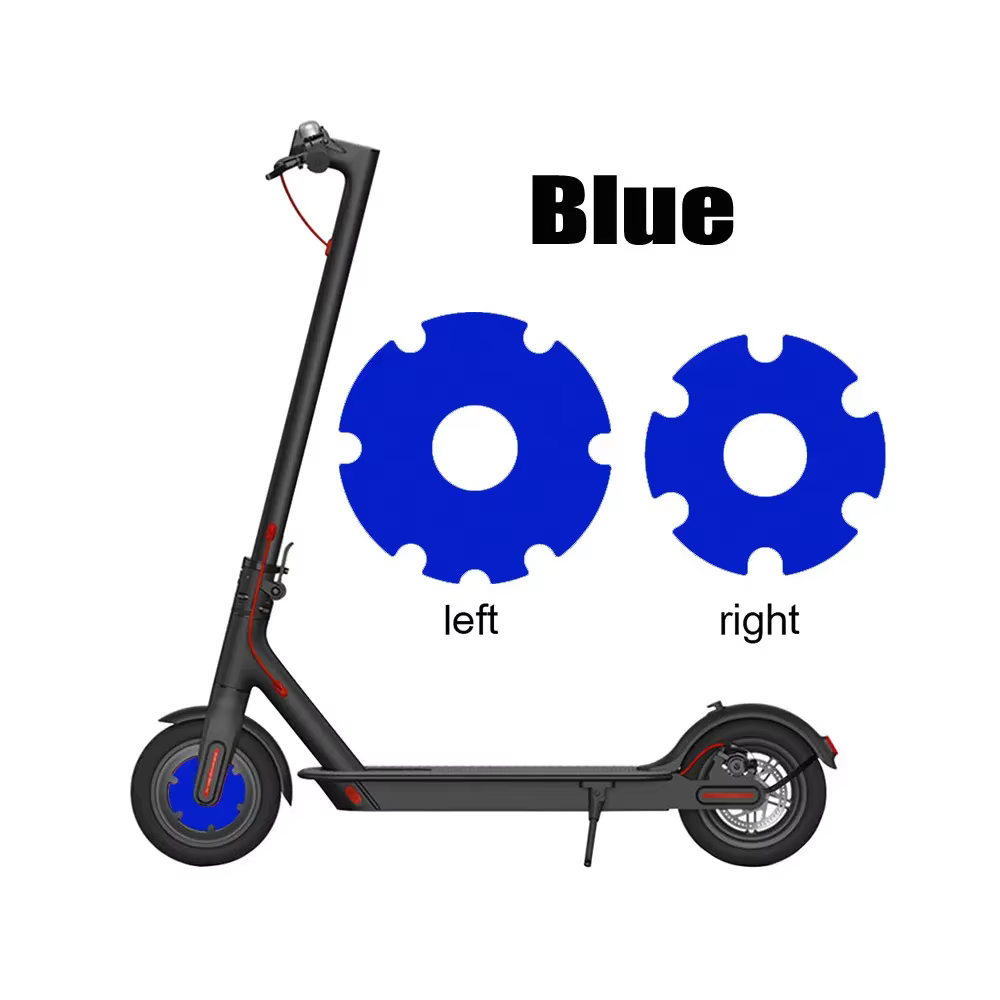 Autocollant de roue avant de Scooters