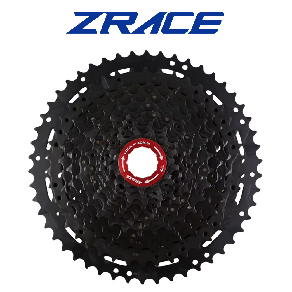 Cassette légère ZRACE ALPHA MTB pour vélo, 10s 11s 12s, 46T / 50T / 52T, Freehub HG / MS / XD