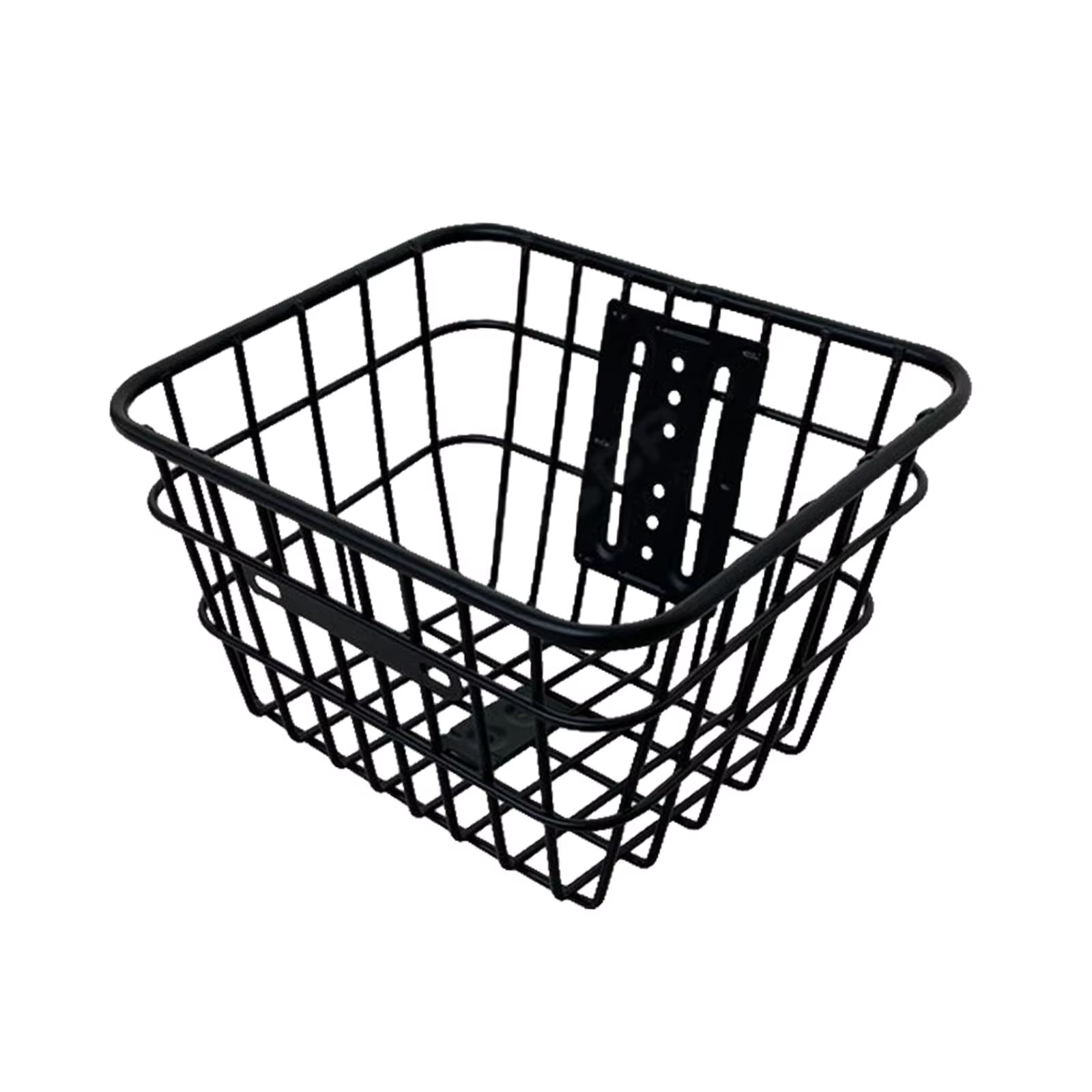 Panier avant en fer durable pour trottinette électrique – Accessoire de rangement pour guidon