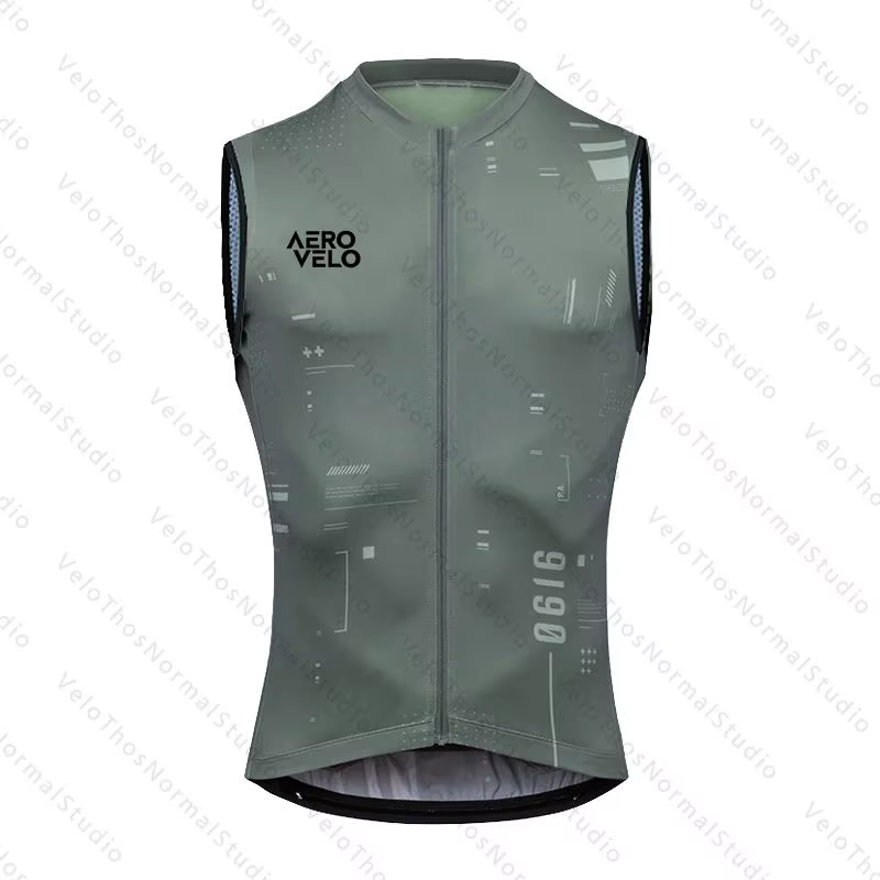 Gilet de cyclisme AERO VELO coupe-vent pour homme