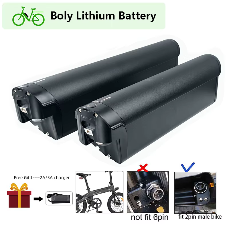 Batterie de vélo électrique Reention EEL Mini EBike 36V 10.4Ah 10.5Ah 14AH pour Three Phase One Minerva Zündapp Z810