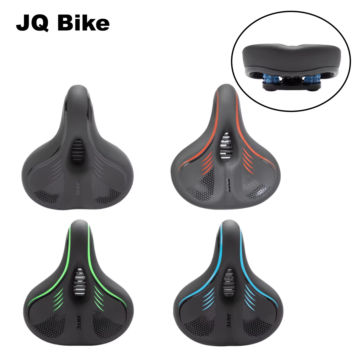 Selle de vélo confortable et surdimensionnée