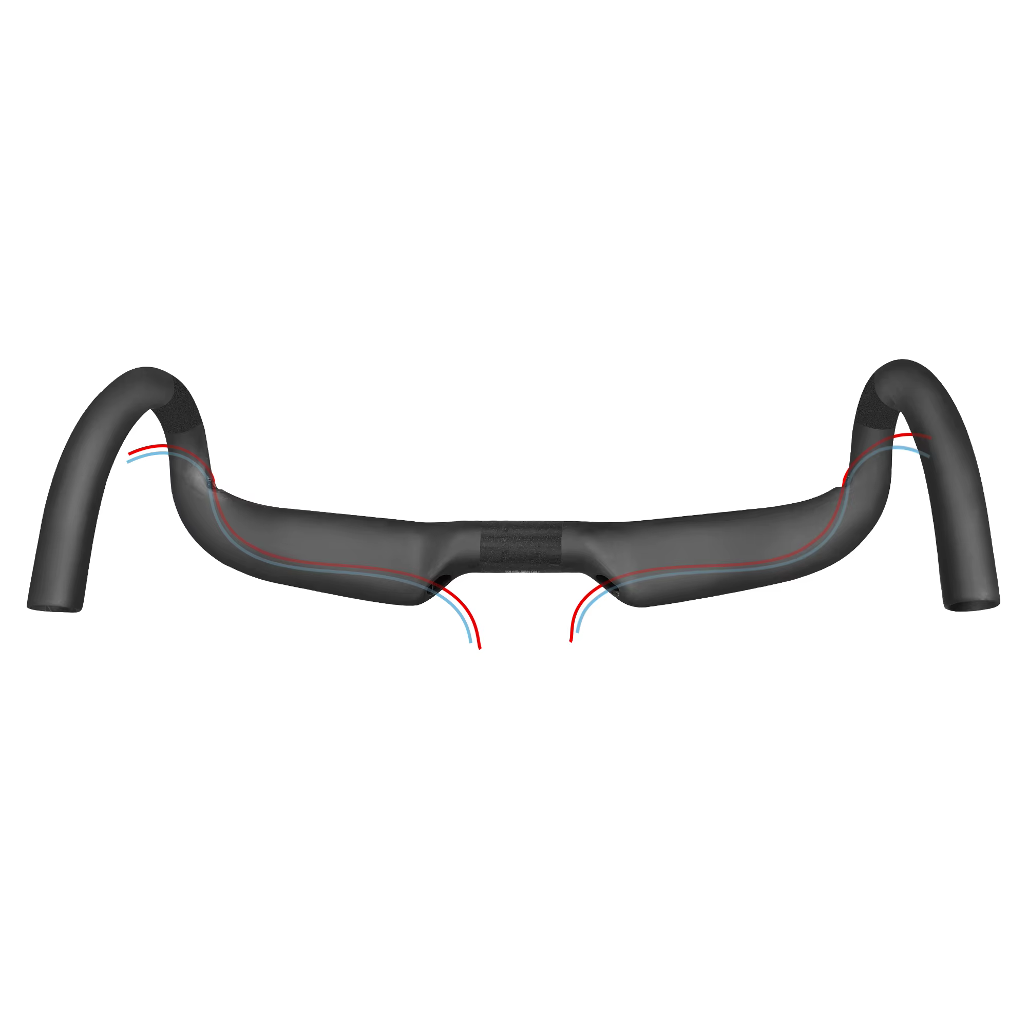 Guidon de vélo de route en carbone 400/420/440 mm