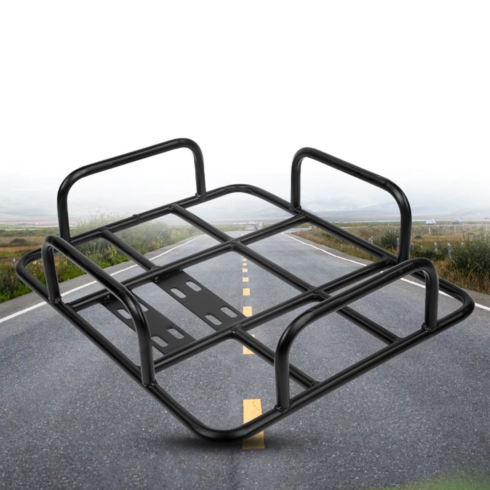 Porte-bagages en fer, panier de vélo