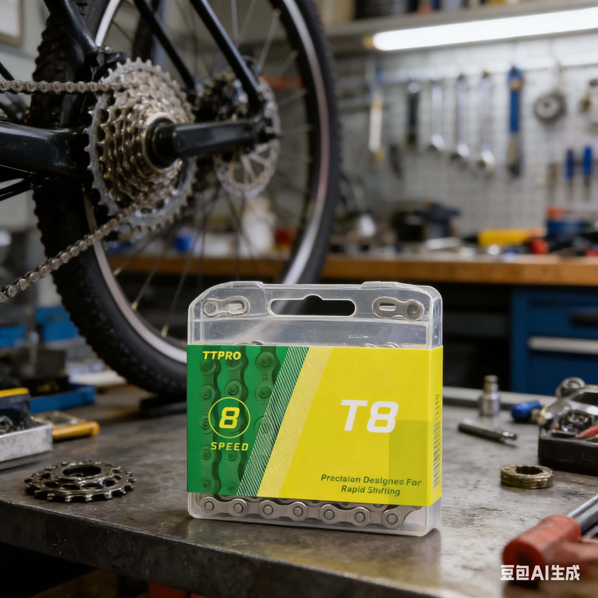 Chaîne de vélo durable TTPRO 7-12 vitesses pour VTT et vélo de route