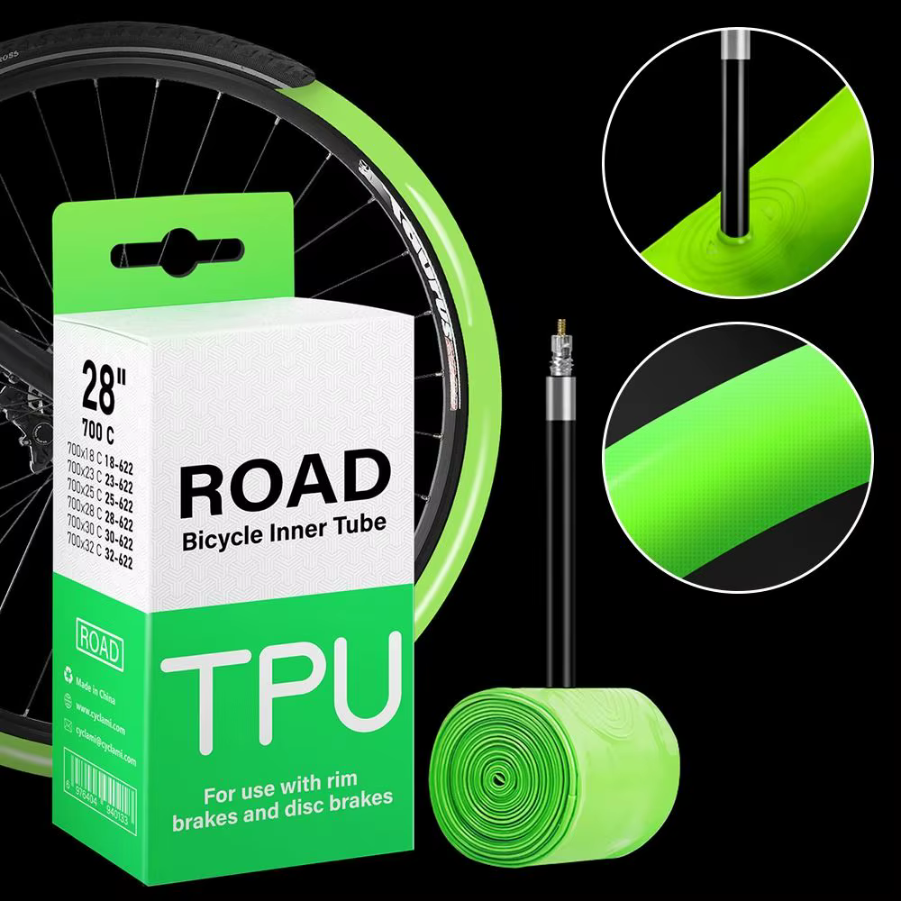Chambre à air en TPU pour vélo de route