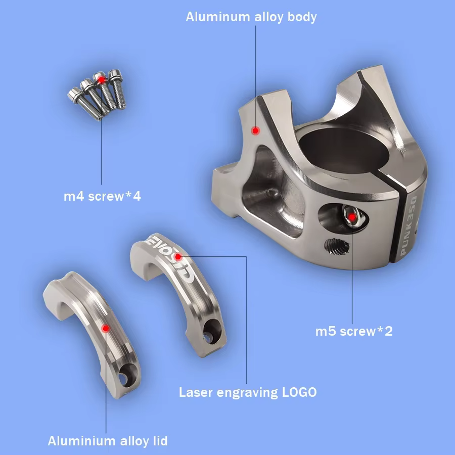 EVOSID tige de vélo de montagne 31.8mm pont