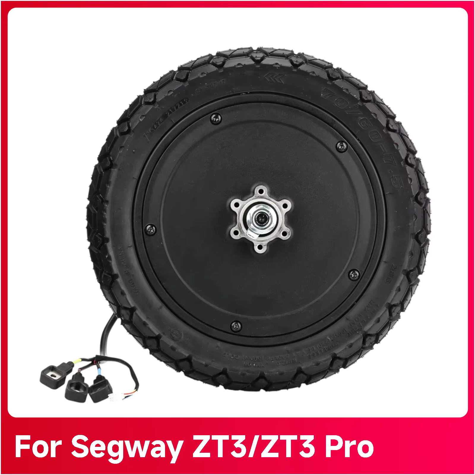 Moteur de roue arrière d'origine pour trottinette électrique Segway ZT3/ZT3 Pro