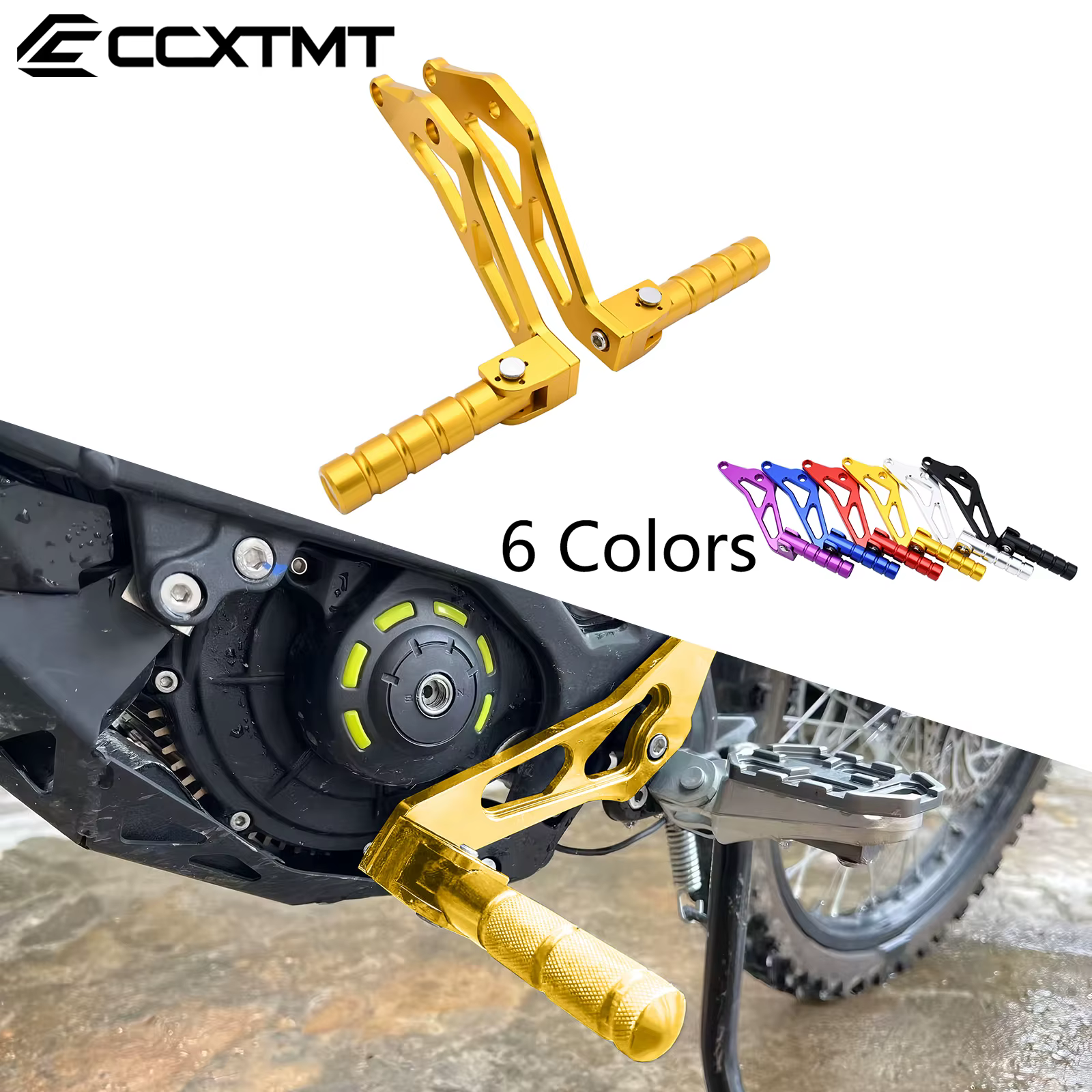 Moto électrique de vélo de saleté pour sur-ron Light Bee X S pour Segway X160 X260 CNC repose-pieds de passager arrière repose support de cheville de pédale