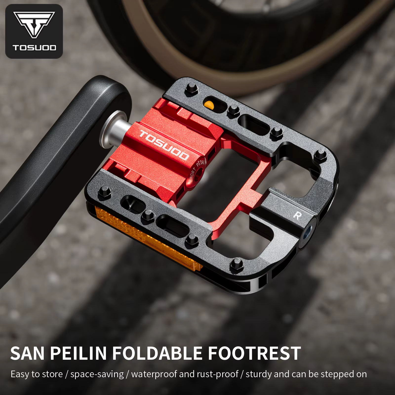 Pédales de vélo TOSUOD 1 paire