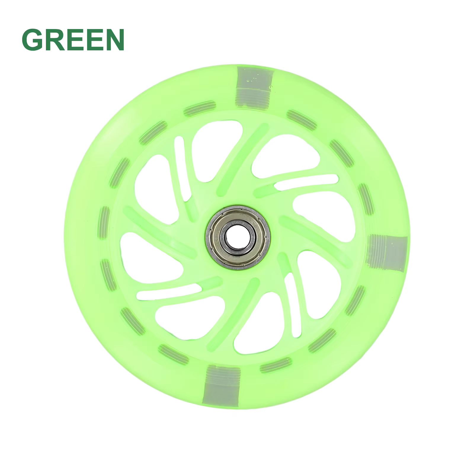 LED Flash roue de Scooter lumières clignotantes PU enfants