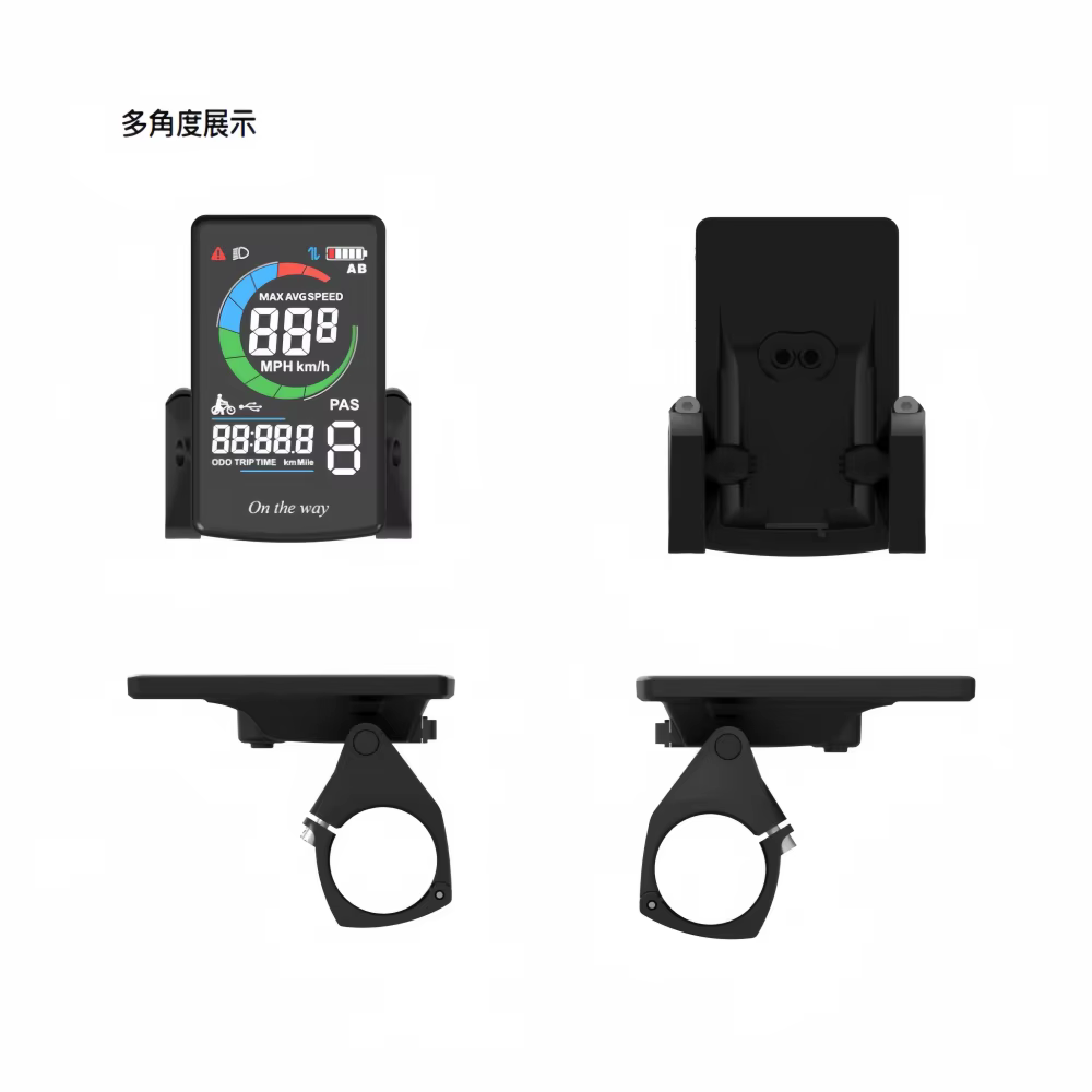 Ebike LCD affichage C13 UART HMI pour Bafang moteur d'entraînement central BBS01 BBS02B BBSHD Conversion