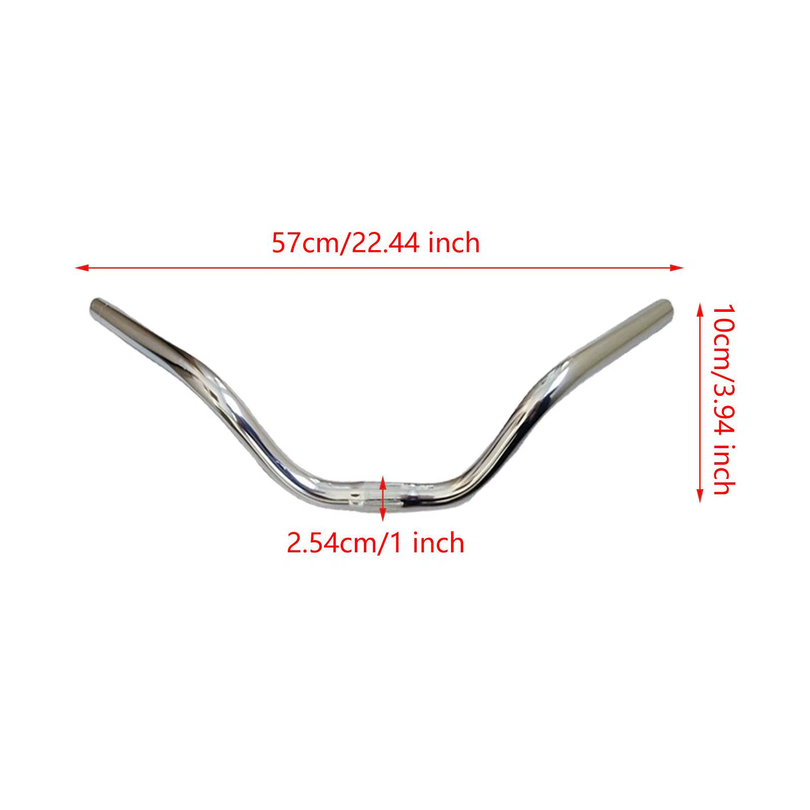Guidon de vélo en alliage d'aluminium