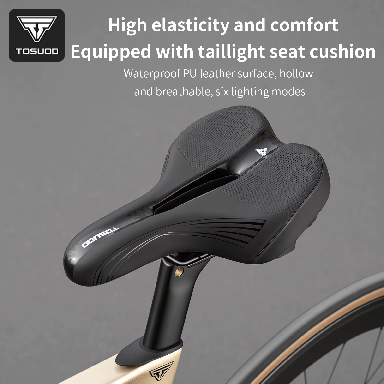 Selle de vélo TOSUOD ultralégère et confortable