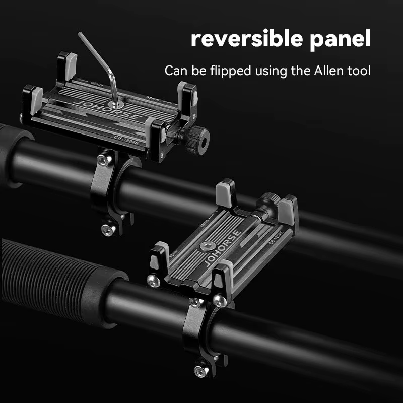 Support de téléphone IMAMTB pour vélo, en aluminium, réglable, sans fil