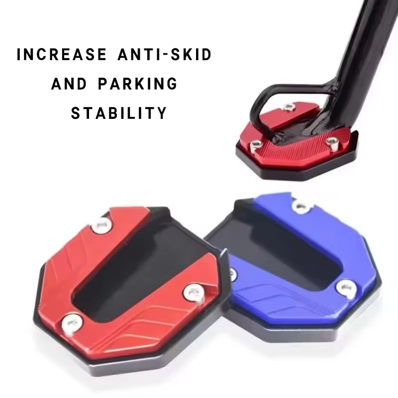 Plaque de Support de Pied Latéral en Alliage d'Aluminium pour Scooter