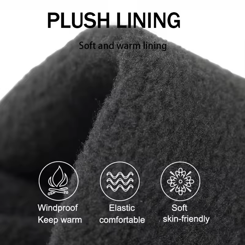 Gants chauds d'hiver pour écran tactile, coupe-vent, antidérapants, résistants au froid, pour cyclisme en plein air, pour hommes et femmes, pour course à pied, randonnée, ski