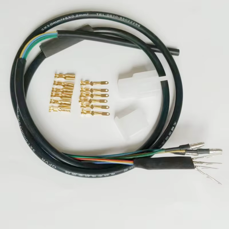 Fil de moteur de vélo électrique avec connecteur de balle