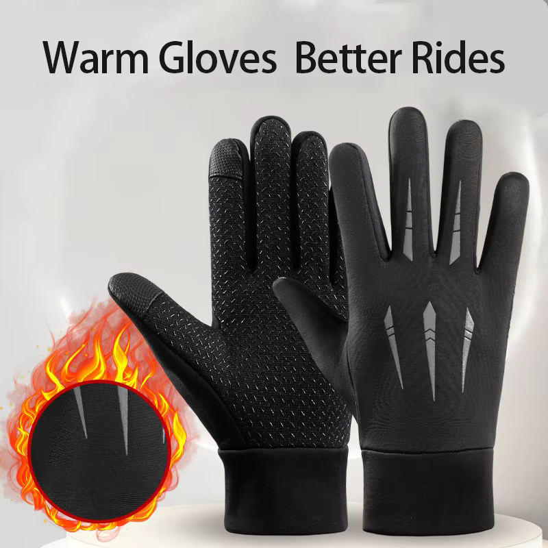Gants de cyclisme d'hiver pour hommes