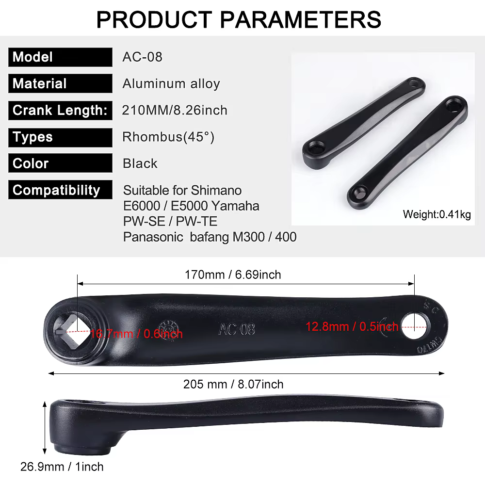 Kit de conversion de moteur d'entraînement central pour vélo électrique
