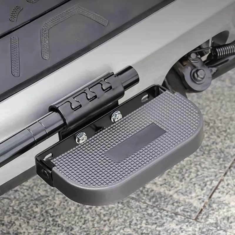 Repose-pieds pliables robustes et élargis pour moto et trottinette électrique