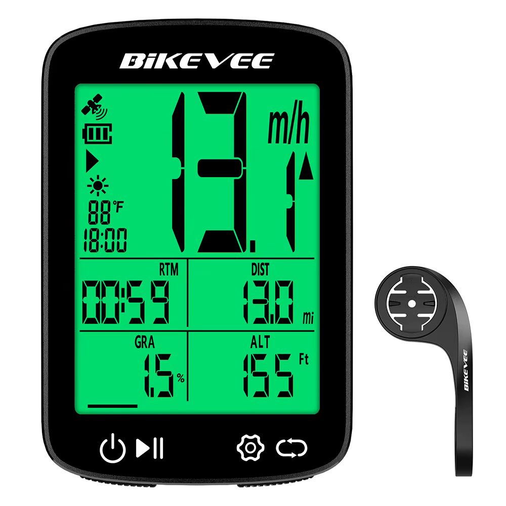 Ordinateur de vélo GPS sans fil multifonctionnel pour la conduite en extérieur