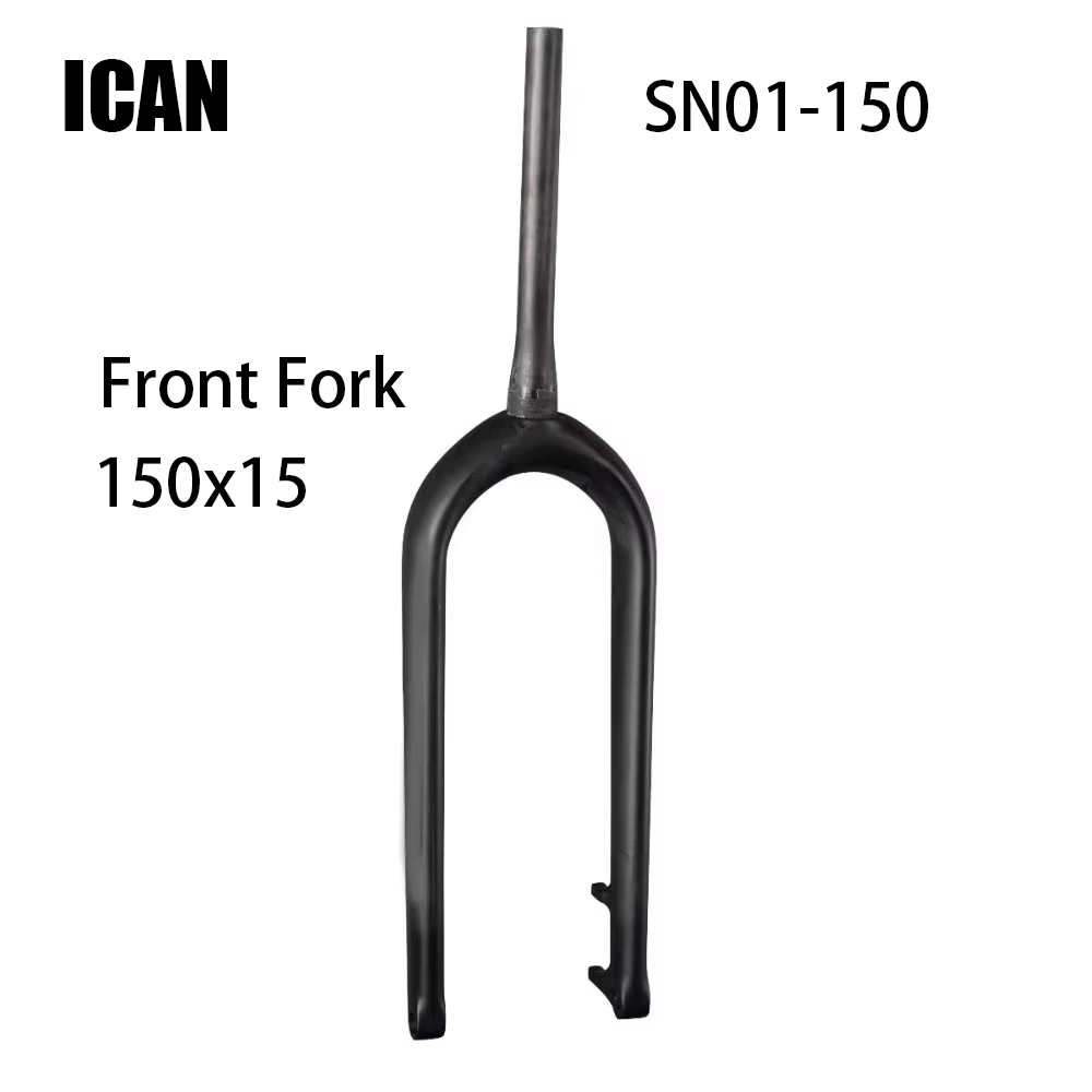 ICAN haute qualité 26er carbone grosse vélo fourche avant 150x15 neige
