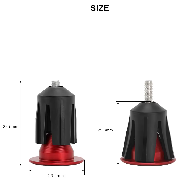Embout de guidon multicolore en alliage pour vélo de route et VTT