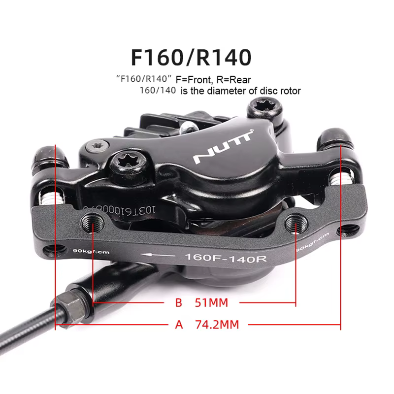 NUTT 800/1400mm vtt frein de vélo