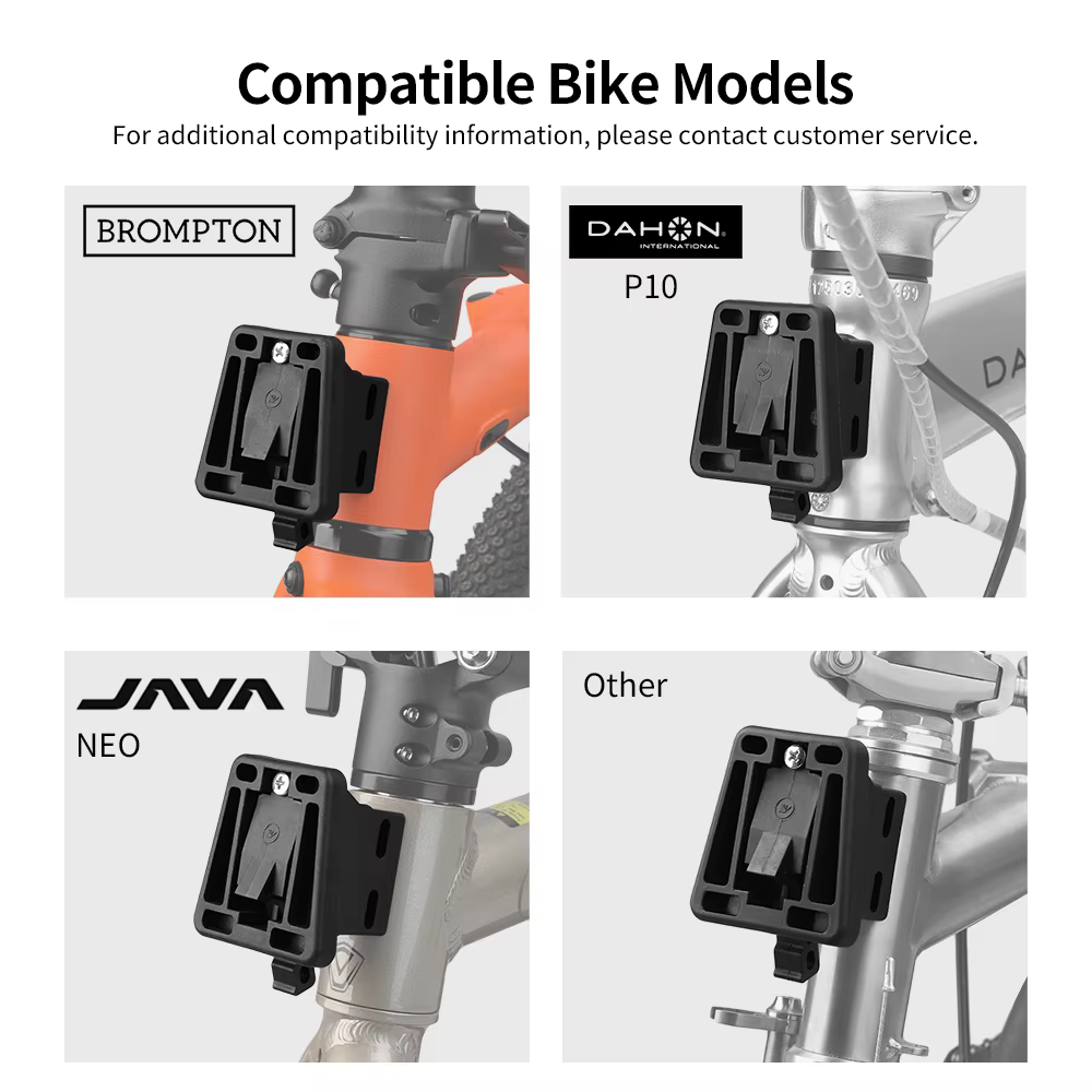 Adaptateur de support avant pour vélo pliant Brompton