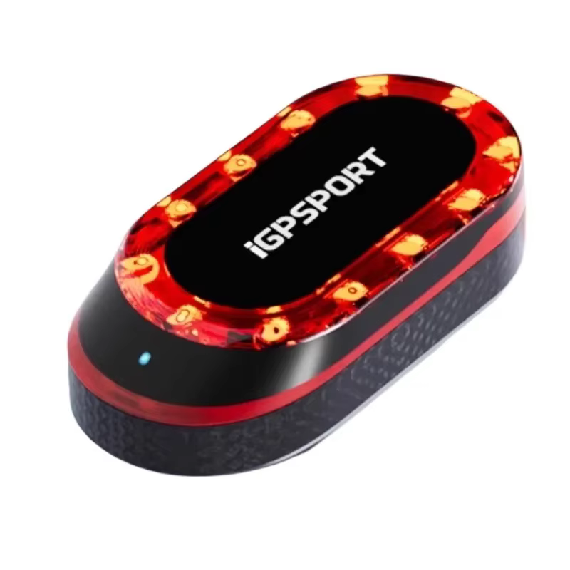 Feu arrière radar iGPSPORT SR mini IPX7 avec clignotant de frein pour VTT et vélos de route