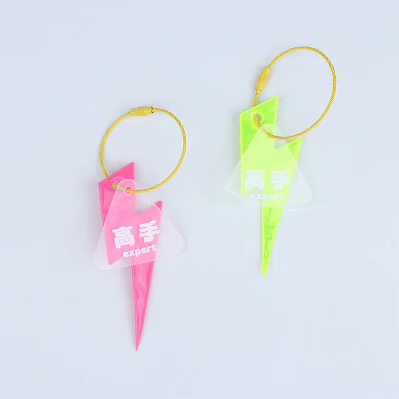 Pendentif réfléchissant pour vélo, avertissement de sécurité pour la conduite en extérieur, pendentif éclairant haute visibilité, durable, universel pour vélo de route
