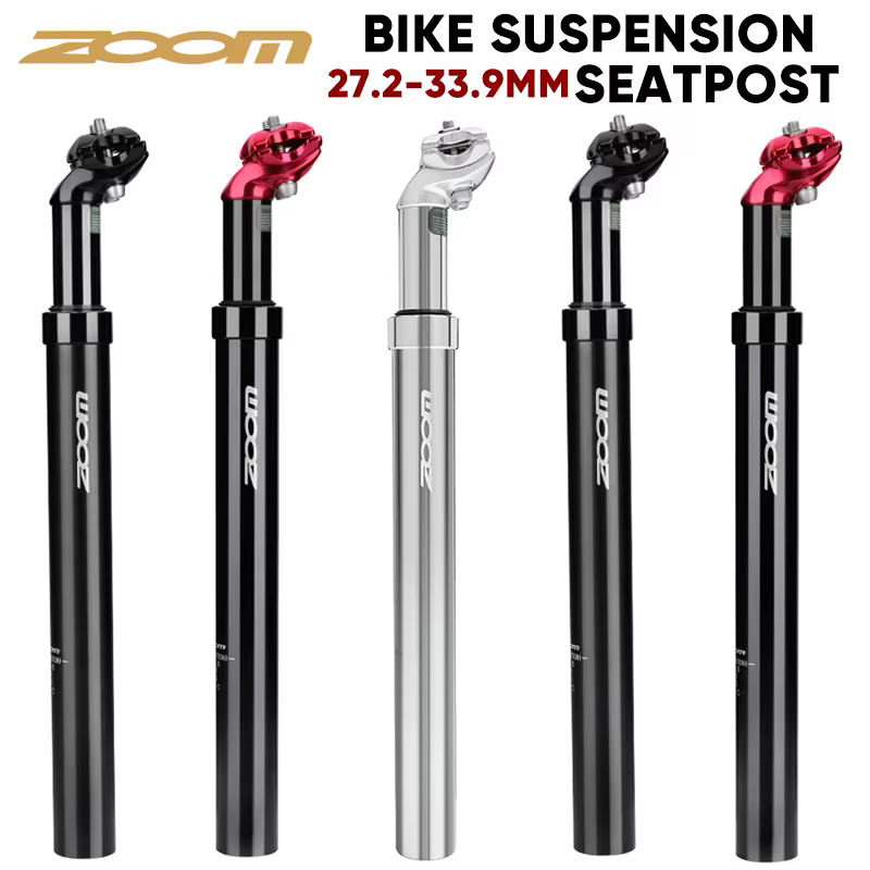 ZOOM vélo Suspension tige de selle 27.2/31.6/28.6/30.4/30.8/33.9mm vtt