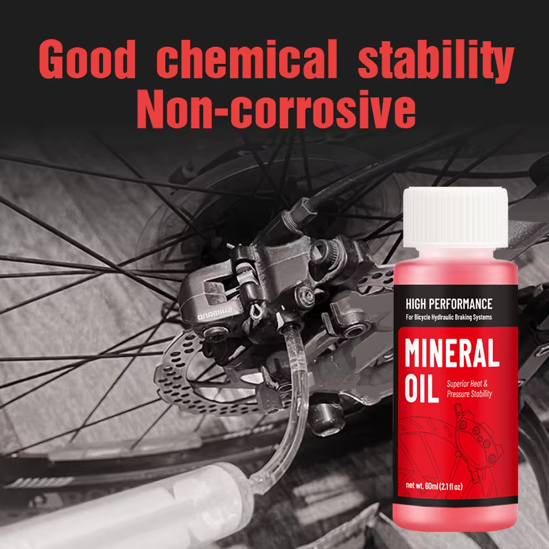 Huile minérale pour freins de vélo