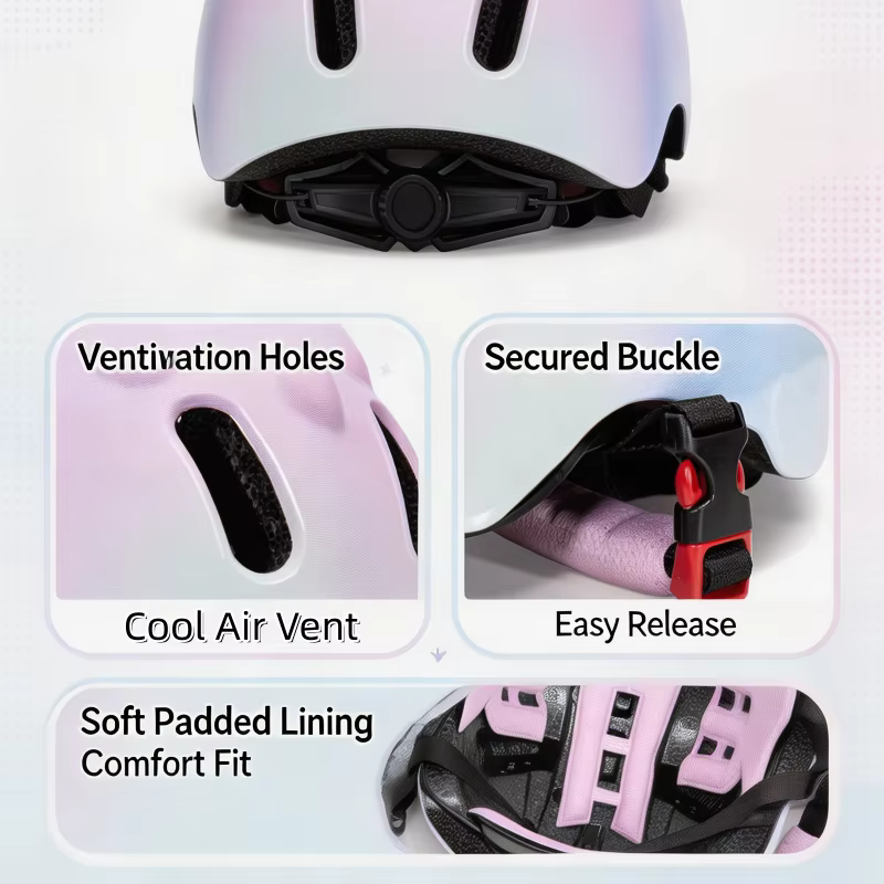 Casque de vélo pour enfants conception antichoc 3D doublure respirante