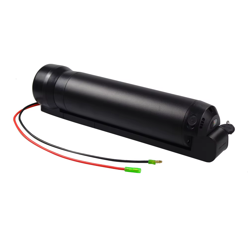 Mini bouteille de batterie de vélo électrique avec chargeur