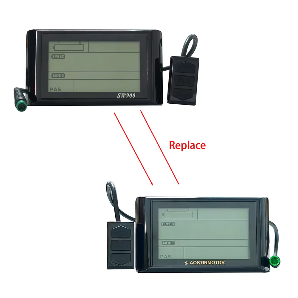 Kit de Conversion de vélo électrique avec écran LCD pour Super73 36V KING-METER accessoires de VTT contrôleur de vitesse