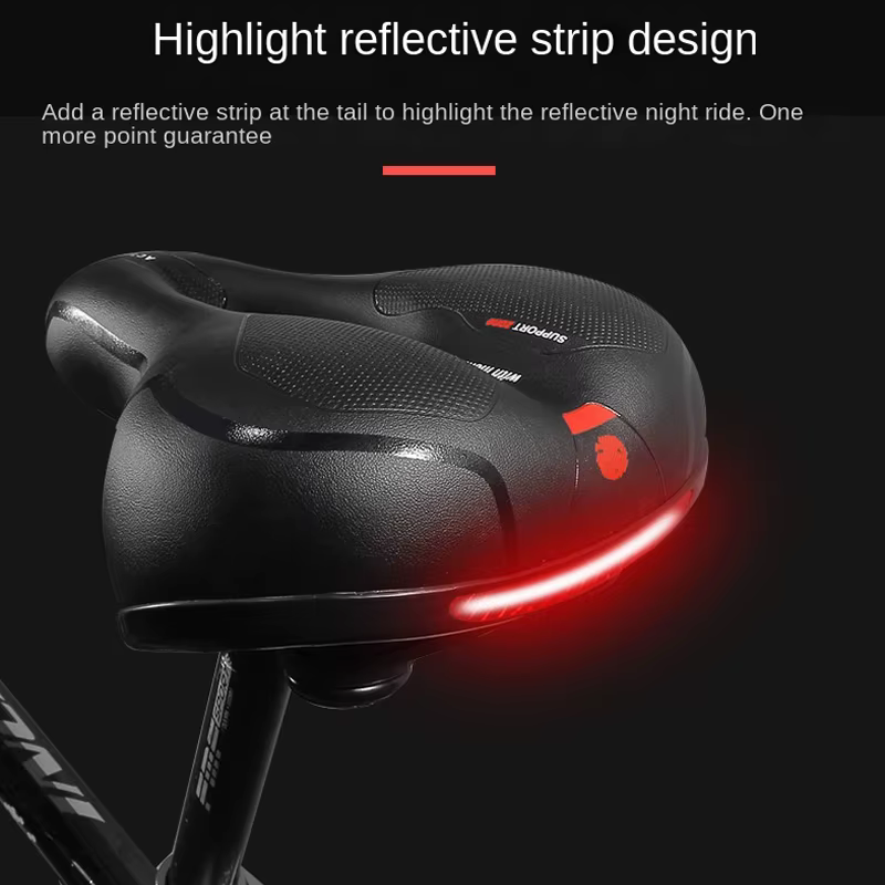 Selle de vélo creuse et respirante pour hommes et femmes