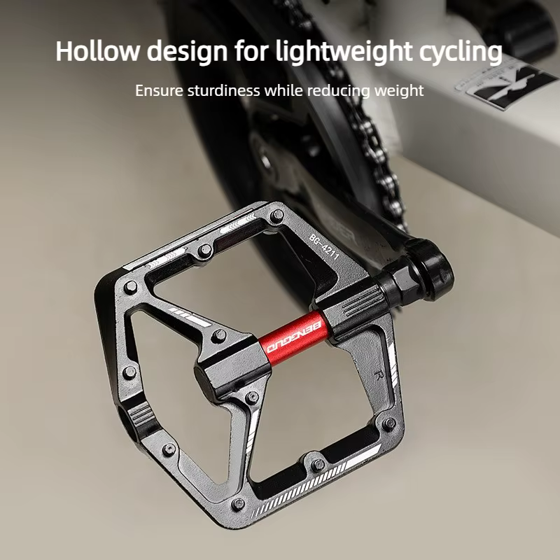 Pédales de vélo de montagne à double roulement