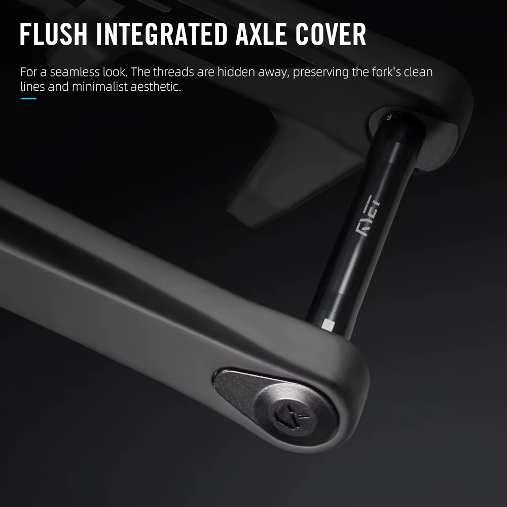 RYET – fourche rigide ultralégère en carbone pour vtt