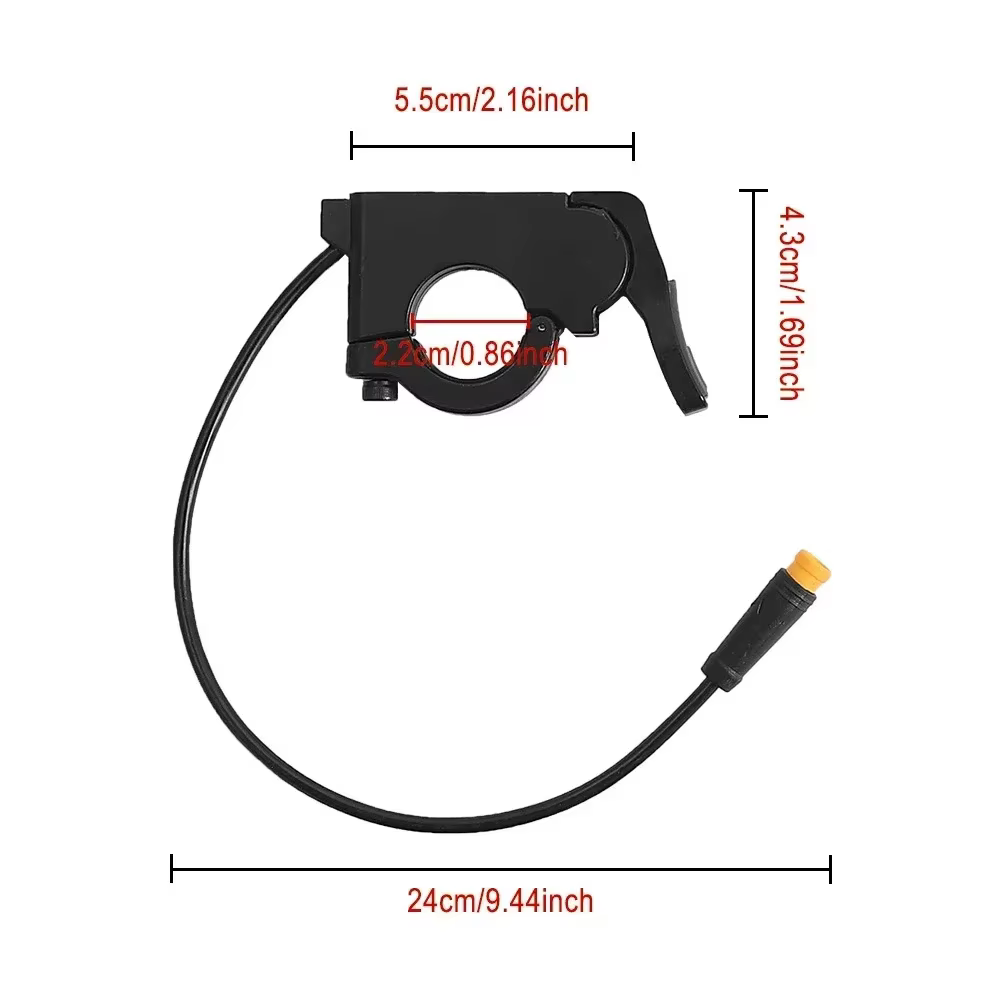 Accélérateur de guidon pour vélo électrique