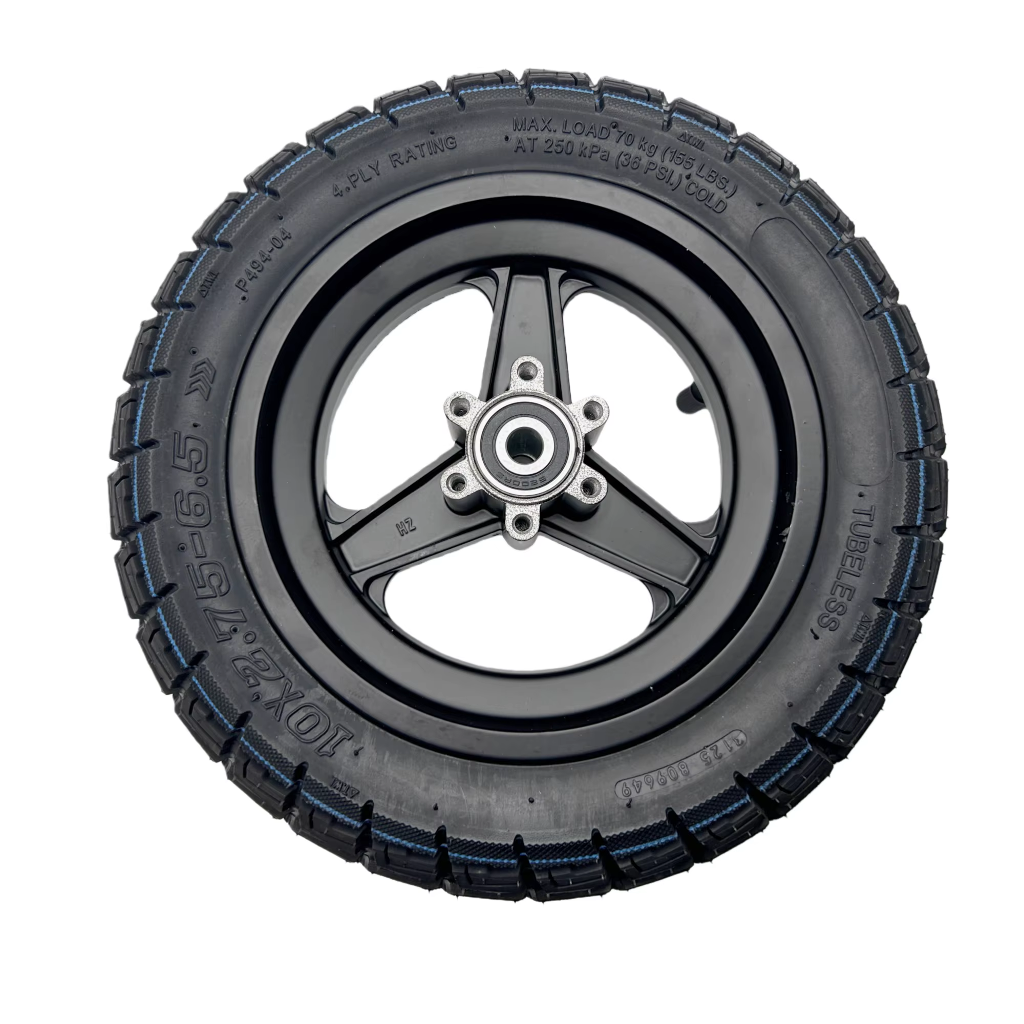 Roue avant d'origine Kugoo Kukirin G2 pour trottinette électrique