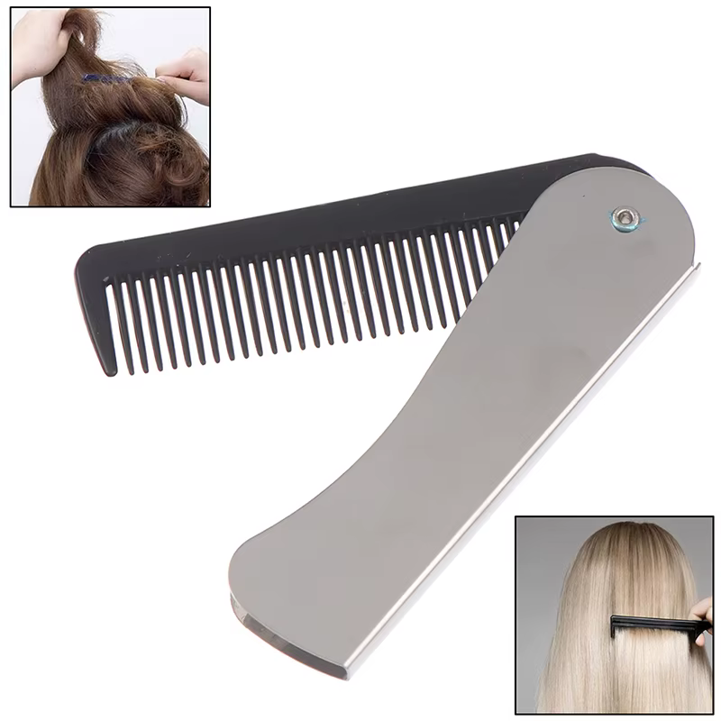 Peigne à cheveux Portable brosse pliable Massage peigne à cheveux pliant outils de coiffure