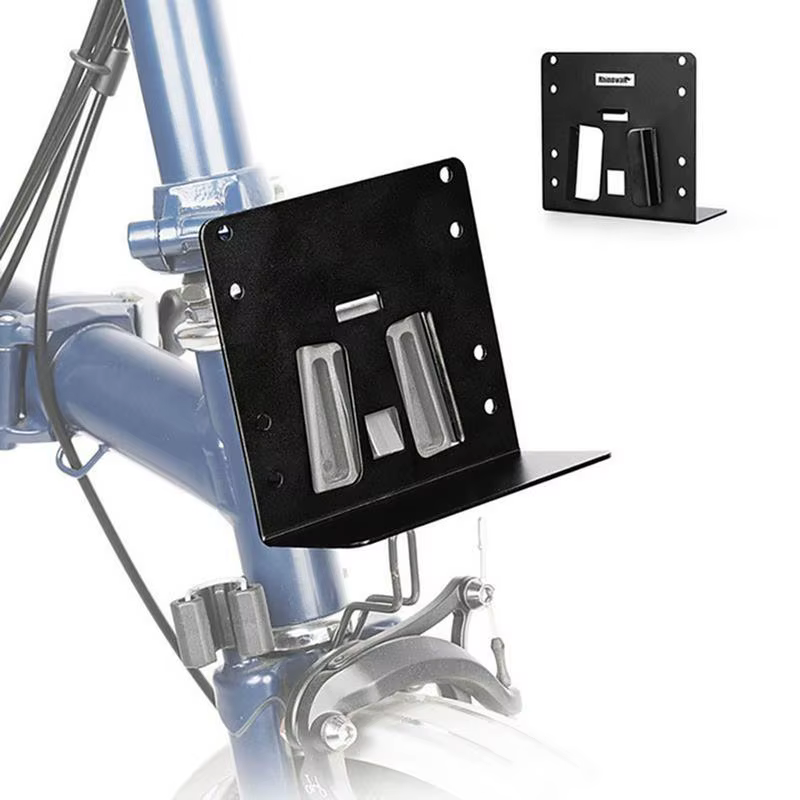 Sac adaptateur avant de vélo pliable en aluminium pour Bromptons