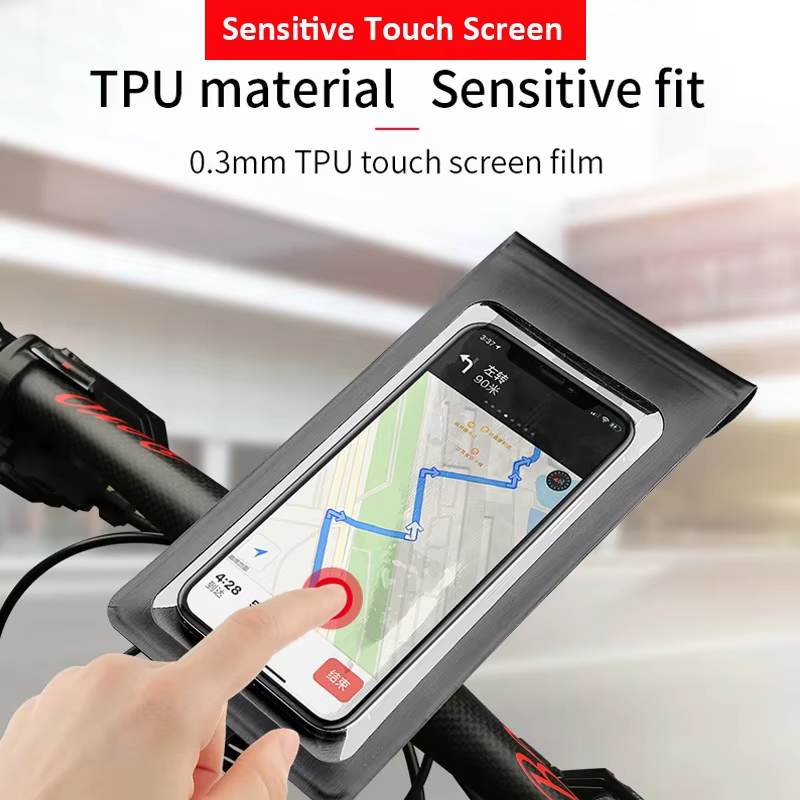 Support de téléphone portable étanche pour vélo et moto
