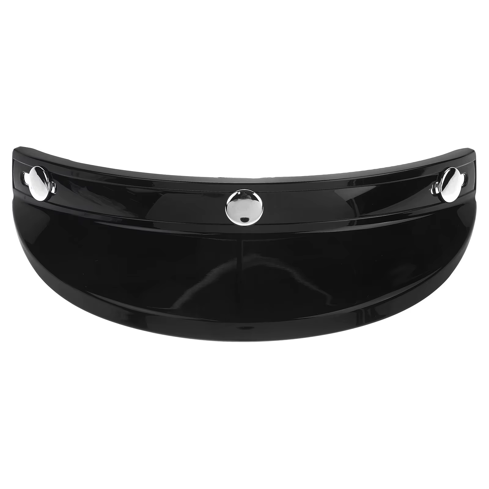 Pare-soleil de visière pour moto, vélo, équestre, fixation PC, teinté