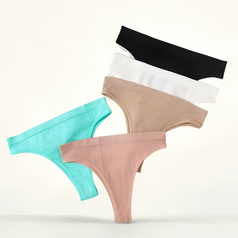 Femmes culottes sans couture slips pour femmes Sexy Lingerie Shapewear bas femme caleçon Pantys taille basse tongs sous-vêtements M-L