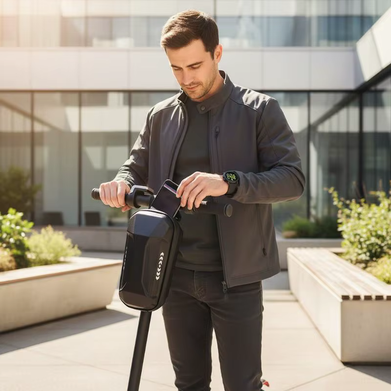 Sac de rangement pour scooter électrique