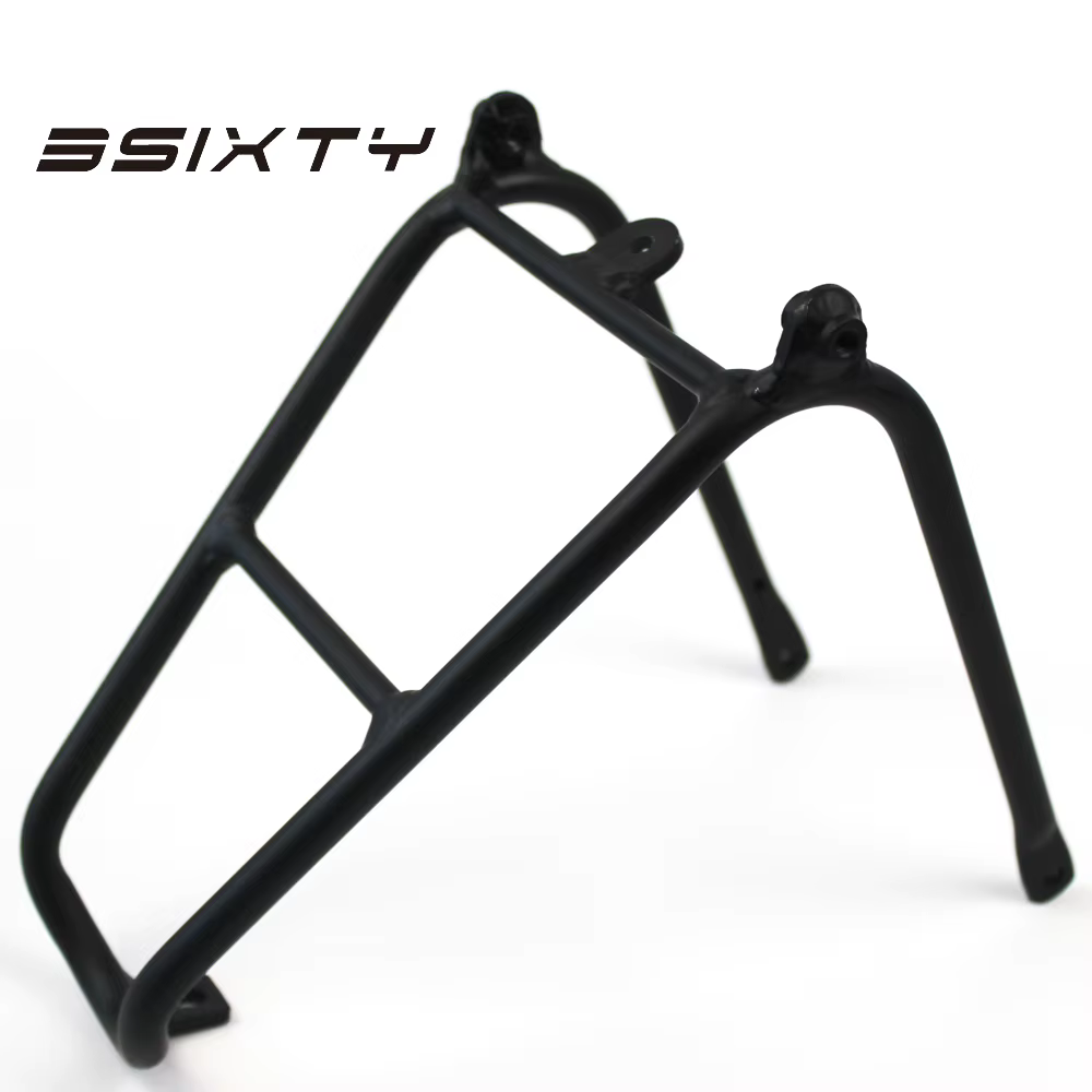 Support arrière pliant en forme de C en alliage 3sixty - Un étagère de vélo en aluminium très légère. Convient au