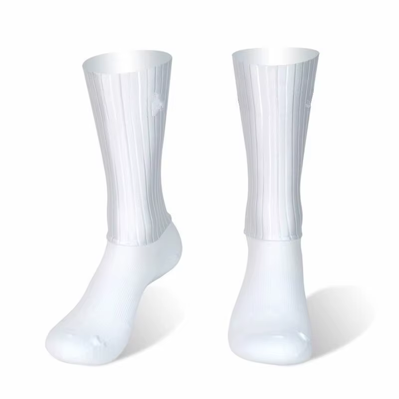 Nouvelles Chaussettes de Cyclisme 2026 Aero Antidérapantes en Silicone pour l'Été